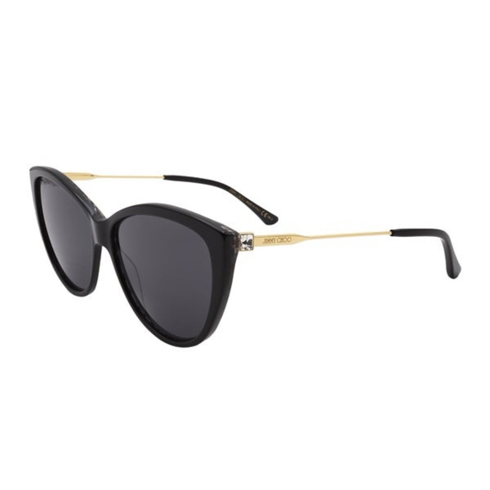 Jimmy Choo Elegant Black and Gold Rym Sunglasses